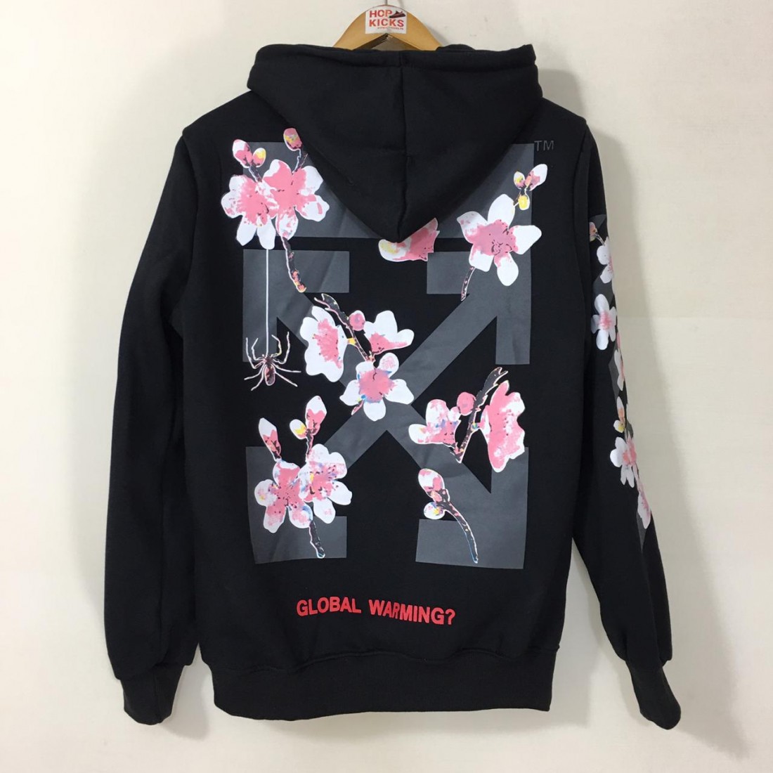 Off white global warming hoodie best sale